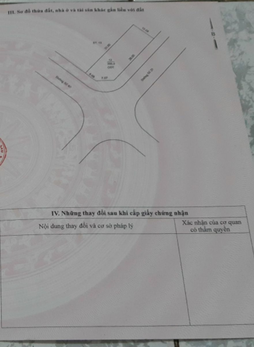 Bán đất khu tái định cư định hòa phường hòa phú thành phố thủ dầu một bình dương