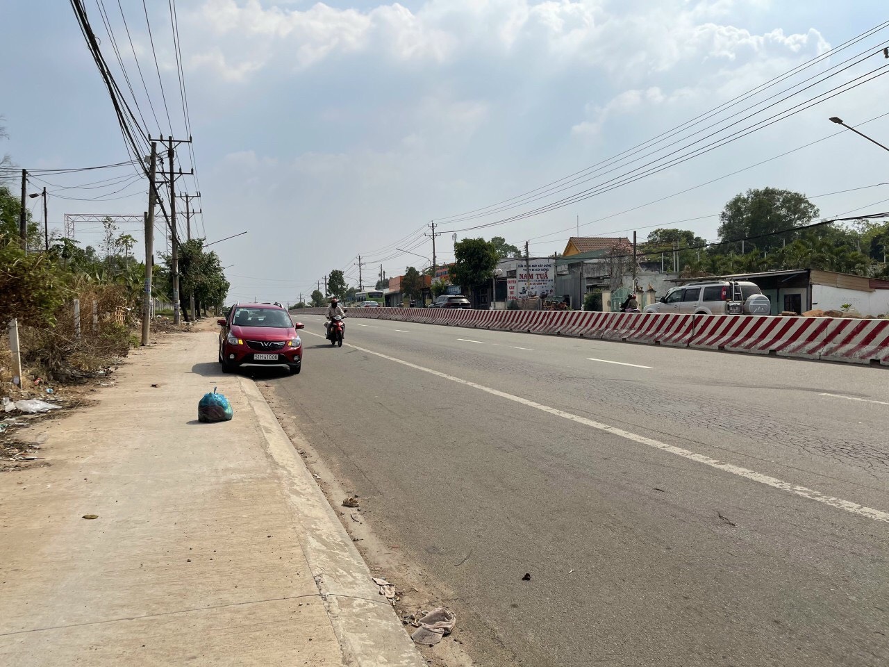 Bán đất mặt tiền đại lộ bình dương, phường thới hòa, thị xã bến cát bình dương