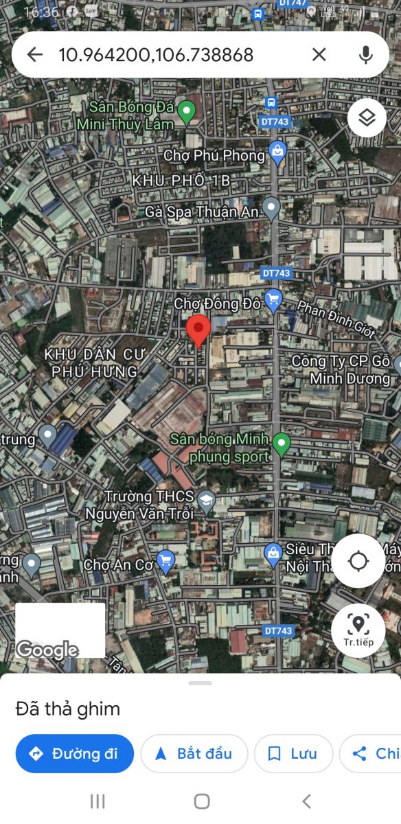Bán đất mặt tiền đường D5 khu nhà ở an phú 1, phường an phú, thành phố thuận an, bình dương 