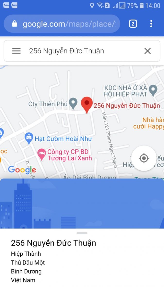 Bán đất mặt tiền đường nguyễn đức thuận phường hiệp thành thành phố thủ dầu một bình dương