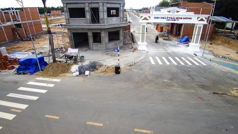 Bán đất, nhà phố, khu dân cư thái bình dương, đường tân hiệp 17, phường tân hiệp tân uyên bình dương