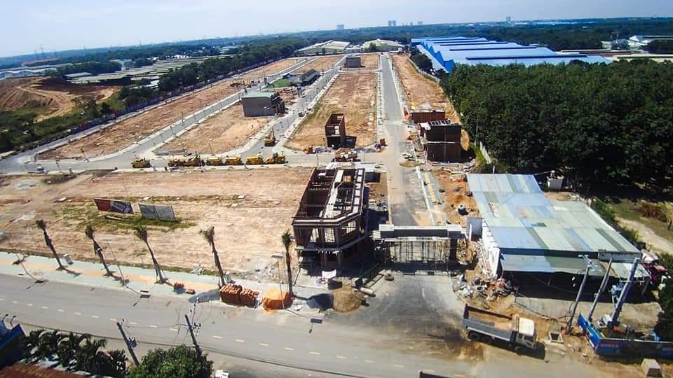 Bán đất, nhà phố, khu dân cư thái bình dương, đường tân hiệp 17, phường tân hiệp tân uyên bình dương