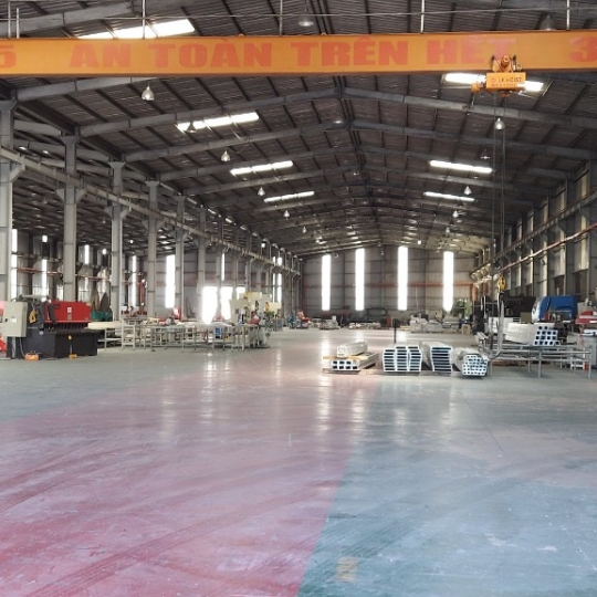 Bán xưỡng trong khu công nghiệp đại đăng phường phú tân, thủ dầu một, bình dương