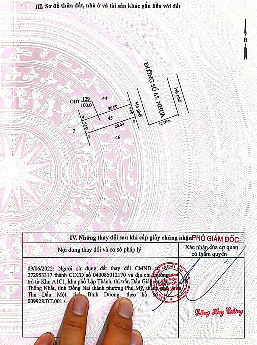 Mua bán bất tái định cư phú chánh C, phường phú chánh, thành phố thủ dầu một bình dương