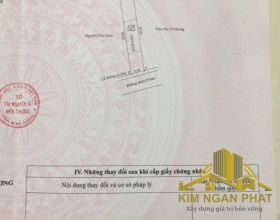 Bán đất mặt tiền hẽm 288 khu phố 7 phường phú lợi thành phố thủ dầu một bình dương