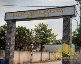 Bán đất khu dân cư thái bình dương mặt tiền đường bình chuẩn 17, phường bình chuẩn thuận an bình dương