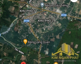 Bán đất đường bầu sen khu phố 6 thị trấn dầu tiếng bình dương