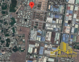 Bán Đất Mặt Tiền Đường D12 Khu Tái Định Cư Phú Mỹ Phường Phú Tân Thành Phố Thủ Dầu Một Bình Dương