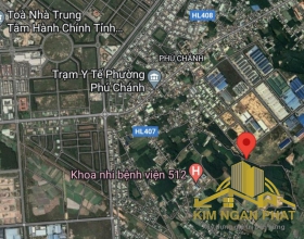 Bán Đất Mặt Tiền Đường Phú Chánh 01 Thông Ra Đường Phú Chánh 33, Phường Chánh Phú Hòa Thị Xã Tân Uyên Bình Dương