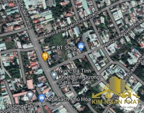 Bán nhà mặt tiền đường nhánh hẽm 167 nguyển thị minh khai khu phố 9 phường phú hòa thành phố thủ dầu một bình dương