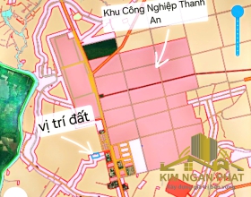 BÁN ĐẤT ĐẸP GẦN KHU CÔNG NGHIỆP, CHỢ, TRƯỜNG HỌC - XÃ THANH AN, DẦU TIẾNG, BÌNH DƯƠNG