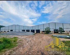 CHO THUÊ NHÀ XƯỞNG MẶT TIỀN ĐT750 – BÌNH DƯƠNG. GẦN ĐƯỜNG HỒ CHÍ MINH