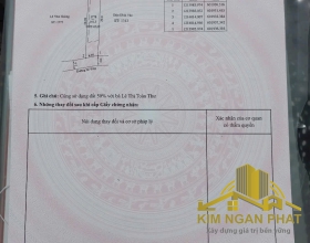 BÁN ĐẤT HẺM 385 LÊ HỒNG PHONG – PHƯỜNG PHÚ HÒA, TP THỦ DẦU MỘT, BÌNH DƯƠNG