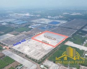Bán Đất KCN Becamex Bình Phước: Quỹ Đất 40ha, Cắt Lô Từ 4.5ha