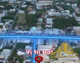 Bán Đất Mặt Tiền DX007 Phú Mỹ - Cách Huỳnh Văn Lũy 80m - Kinh Doanh Tốt