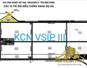 Bán đất khu công nghiệp VSIP III – Bình Dương: Quỹ đất SKK 20 Ha chiến lược