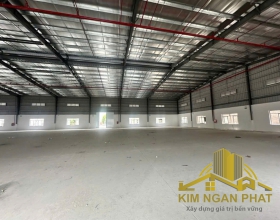 Cho thuê nhà xưởng trong KCN Bình Dương: Tổng diện tích 13.000m2 bàn giao ngay