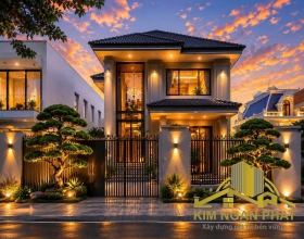 Bán biệt thự mái Nhật đẳng cấp KDC Hiệp Thành 3: Diện tích 11,3x30m thổ cư 100%, có hồ bơi và hồ cá Koi, full nội thất