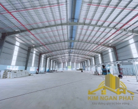 Cho thuê nhà xưởng quy mô lớn tại Tân Uyên Bình Dương: Diện tích đến 10.345m², PCCC tự động nghiệm thu, trạm điện 1.000 KVA