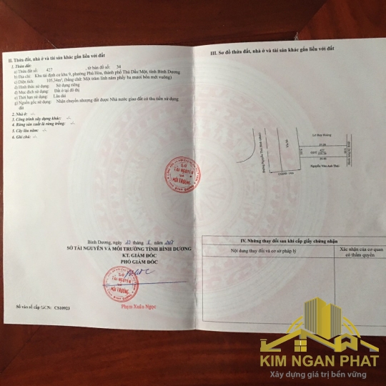 Bán đất mặt tiền đường nguyễn thái bình khu tái định cư phú hòa 2 phường phú hòa thành phố thủ dầu một bình dương