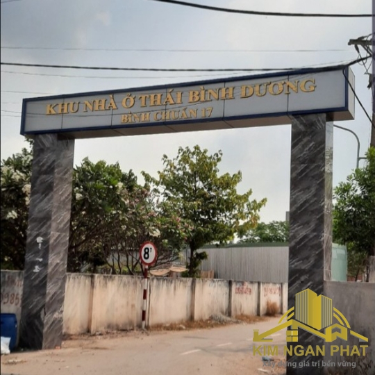 Bán đất khu dân cư thái bình dương mặt tiền đường bình chuẩn 17, phường bình chuẩn thuận an bình dương