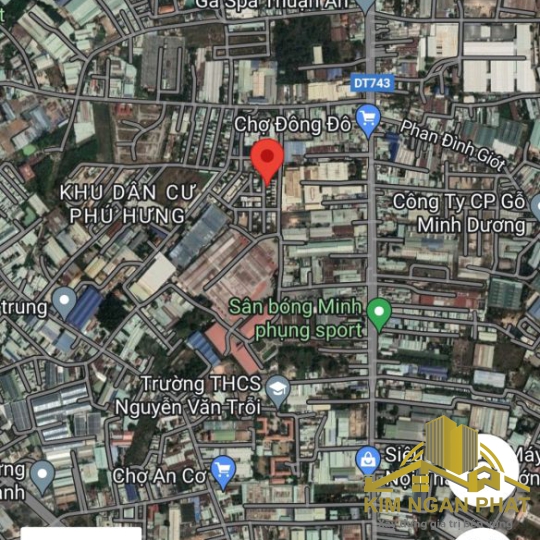 Bán đất mặt tiền đường D5 khu nhà ở an phú 1, phường an phú, thành phố thuận an, bình dương