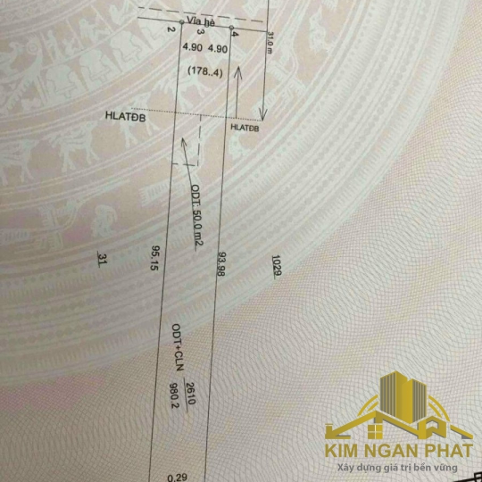 Bán Đất Mặt Tiền Đường Quốc Lộ 13 Phường Tân Định, Thị Xã Bến Cát, Bình Dương