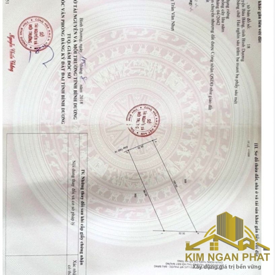 Bán Đất Mặt Tiền Tân Vạn Mỹ Phước Xã Lai Hưng Bầu Bàng Bình Dương
