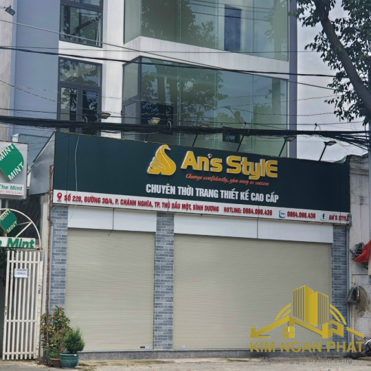 Bán nhà mặt tiền đường 30/4 phường chánh nghĩa thành phố thủ dầu một bình dương