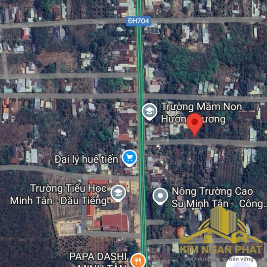 BÁN ĐẤT ĐẸP GẦN TRƯỜNG TIỂU HỌC MINH TÂN – DẦU TIẾNG, BÌNH DƯƠNG
