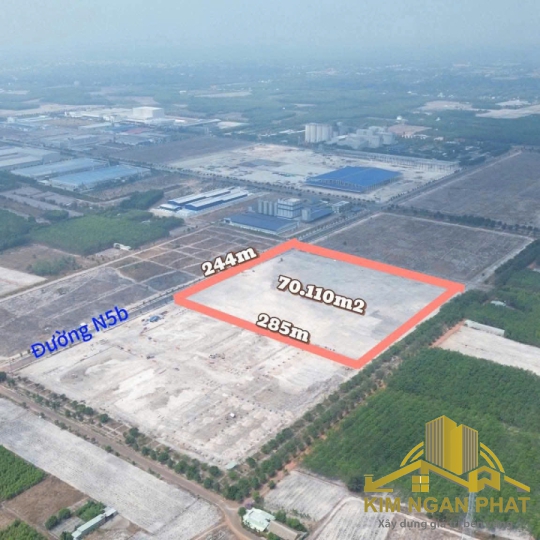 Bán Đất KCN Becamex Bình Phước: Quỹ Đất 40ha, Cắt Lô Từ 4.5ha