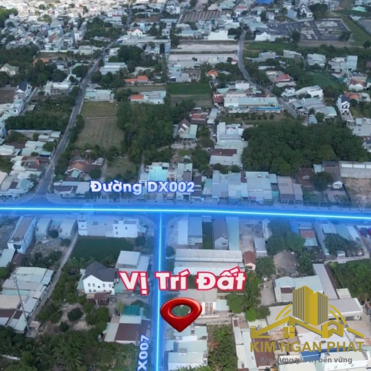 Bán Đất Mặt Tiền DX007 Phú Mỹ - Cách Huỳnh Văn Lũy 80m - Kinh Doanh Tốt