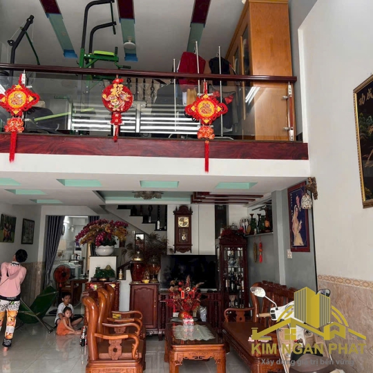 Bán Nhà 1 Trệt 2 Lầu KDC Phú Lợi | Đã Hoàn Công | Nội Thất Gỗ Cao Cấp