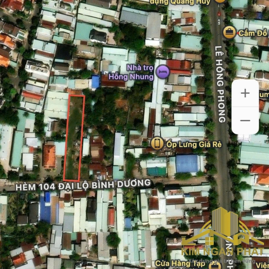 Bán Đất Mặt Tiền Hẻm 104 Đại Lộ Bình Dương | 901m² Tiện Xây Căn Hộ Dịch Vụ