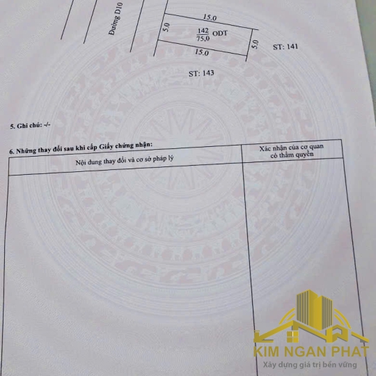 Bán nhà đường D9 khu tái định cư Phú Tân phường Phú Tân giá tốt nhất