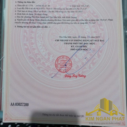 Bán đất hẻm 385/62 Lê Hồng Phong phường Phú Hòa giá tốt nhất hiện nay