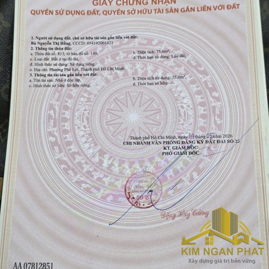 Bán nhà đẹp KDC Hiệp Thành 1 phường Phú Lợi giá tốt nhất hiện nay