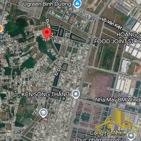 Bán đất nền Phú Mỹ Thủ Dầu Một: Diện tích 91,5m2 vuông vức, giáp KĐC Phú Tân