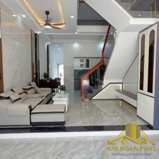 Bán nhà 1 trệt 1 lầu KDC Trường An Hòa Lợi: Diện tích 70m² thổ cư 100%, đường nhựa 6m vỉa hè 3m, dọn vào ở ngay