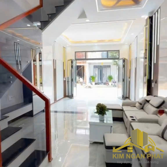 Bán nhà 1 trệt 1 lầu KDC Trường An Hòa Lợi: Diện tích 70m² thổ cư 100%, đường nhựa 6m vỉa hè 3m, dọn vào ở ngay