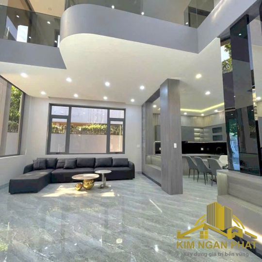 Bán biệt thự mái Nhật đẳng cấp KDC Hiệp Thành 3: Diện tích 11,3x30m thổ cư 100%, có hồ bơi và hồ cá Koi, full nội thất