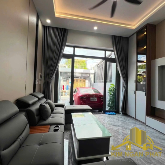 Bán nhà mới 100% phường Phú Lợi Thủ Dầu Một: Diện tích lớn 120m², sân ô tô 7 chỗ, dọn vào ở ngay