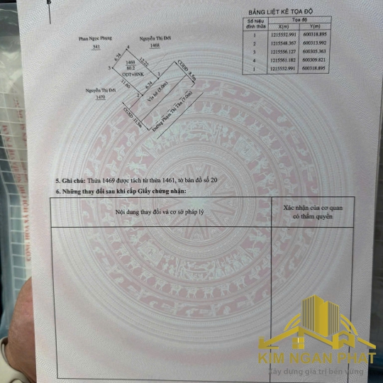 Bán 2 lô đất mặt tiền đường Phạm Thị Tân Phú Lợi: Diện tích ~81m², sát vách Đại học Bình Dương, vị trí kinh doanh đắc địa