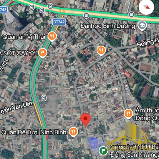 Bán 2 lô đất mặt tiền đường Phạm Thị Tân Phú Lợi: Diện tích ~81m², sát vách Đại học Bình Dương, vị trí kinh doanh đắc địa